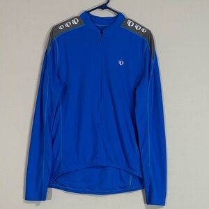 Pearl Izumi Select Series Men’s Cycling Jersey Blue Large Long Sleeve